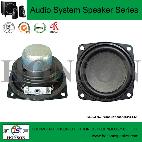 L66mm/8Ω/25W/Full Range