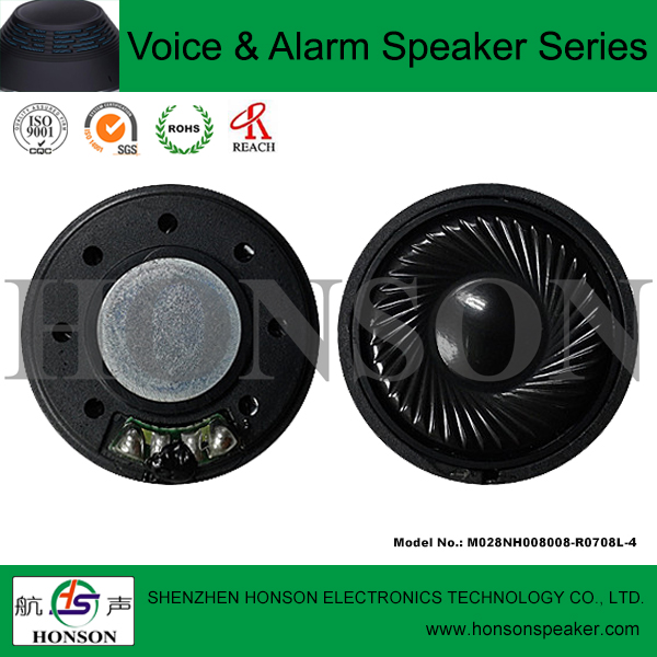 Φ28mm/8Ω/1.0W/Mylar